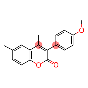 4,6-DIMETHYL-3(4'-METHOXYPHENYL)COUMARIN