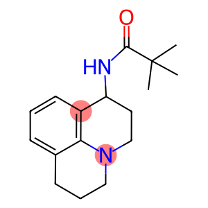 2,2-DIMETHYL-N-(2,3,6,7-TETRAHYDRO-(1H,5H)-BENZO[IJ]QUINOLIZIN-3-YL)PROPANAMIDE