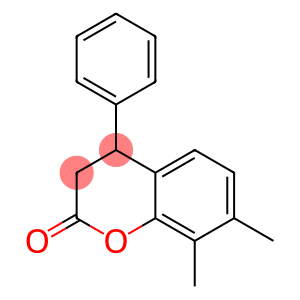 7,8-DIMETHYL-4-PHENYL-CHROMAN-2-ONE