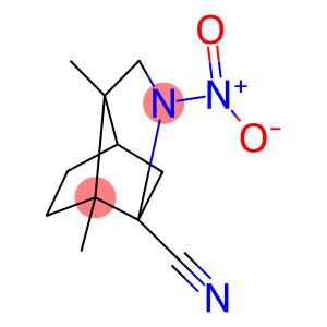 6,7-DIMETHYL-4-NITRO-4-AZATRICYCLO[4.3.0.0(3,7)]NONANE-3-CARBONITRILE