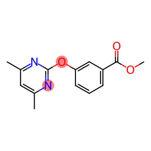 3-[(4,6-DIMETHYLPYRIMIDIN-2-YL)OXY]BENZOIC ACID, METHYL ESTER