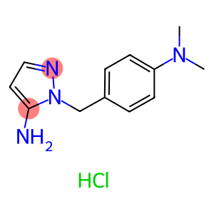 1-[4-(DIMETHYLAMINO)BENZYL]-1H-PYRAZOL-5-AMINE HYDROCHLORIDE