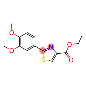 2-(3,4-DIMETHOXYPHENYL)THIAZOLE-4-CARBOXYLIC ACID ETHYL ESTER, 95+%