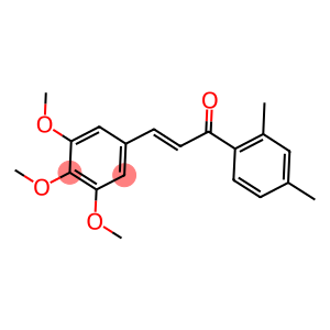 1-(2,4-DIMETHYLPHENYL)-3-(3,4,5-TRIMETHOXYPHENYL)PROP-2-EN-1-ONE