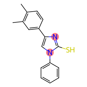 4-(3,4-DIMETHYL-PHENYL)-1-PHENYL-1H-IMIDAZOLE-2-THIOL