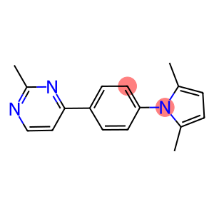 4-[4-(2,5-DIMETHYL-1H-PYRROL-1-YL)PHENYL]-2-METHYLPYRIMIDINE