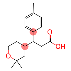 3-(2,2-DIMETHYL-TETRAHYDRO-PYRAN-4-YL)-3-P-TOLYL-PROPIONIC ACID