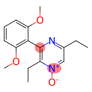 3-(2,6-DIMETHOXYPHENYL)-2,5-DIETHYLPYRAZINE 1-OXIDE