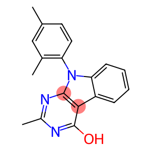 9-(2,4-DIMETHYLPHENYL)-2-METHYL-9H-PYRIMIDO[4,5-B]INDOL-4-OL