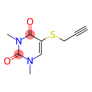 1,3-DIMETHYL-5-(2-PROPYNYLSULFANYL)-2,4(1H,3H)-PYRIMIDINEDIONE