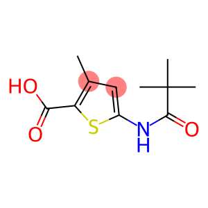 5-[(2,2-DIMETHYLPROPANOYL)AMINO]-3-METHYLTHIOPHENE-2-CARBOXYLIC ACID