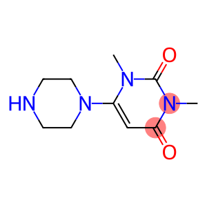 1,3-dimethyl-6-piperazino-1,2,3,4-tetrahydropyrimidine-2,4-dione