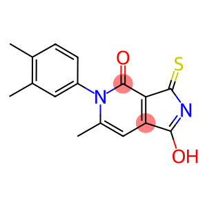 5-(3,4-DIMETHYLPHENYL)-1-HYDROXY-6-METHYL-3-THIOXO-3,5-DIHYDRO-4H-PYRROLO[3,4-C]PYRIDIN-4-ONE