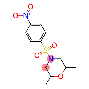 2,6-DIMETHYL-4-(4-NITRO-BENZENESULFONYL)-MORPHOLINE