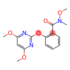 2-[(4,6-DIMETHOXYPYRIMIDIN-2-YL)OXY]-N-METHOXY-N-METHYLBENZAMIDE