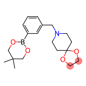 8-[3-(5,5-DIMETHYL-1,3,2-DIOXABORINAN-2-YL)BENZYL]-1,4-DIOXA-8-AZASPIRO[4.5]DECANE