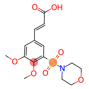 3-[3,4-DIMETHOXY-5-(MORPHOLINE-4-SULFONYL)-PHENYL]-ACRYLIC ACID