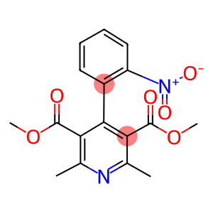 2,6-DIMETHYL-4-(2'-NITROPHENYL)-3,5-PYRIDINECARBOXYLIC ACID DIMETHYL ESTER