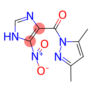 3,5-DIMETHYL-1-[(5-NITRO-1H-IMIDAZOL-4-YL)CARBONYL]-1H-PYRAZOLE