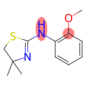 (4,4-DIMETHYL-4,5-DIHYDRO-THIAZOL-2-YL)-(2-METHOXY-PHENYL)-AMINE