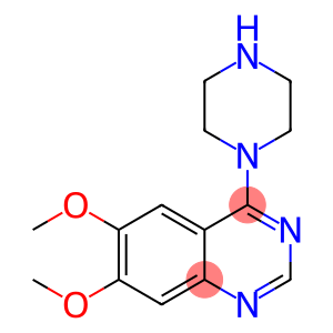 6,7-二甲氧基-4-哌嗪-1-基-喹唑啉