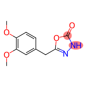 5-(3,4-dimethoxybenzyl)-2,3-dihydro-1,3,4-oxadiazol-2-one