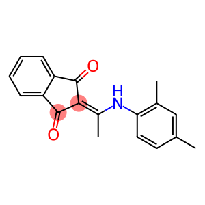 2-[1-(2,4-dimethylanilino)ethylidene]-1H-indene-1,3(2H)-dione