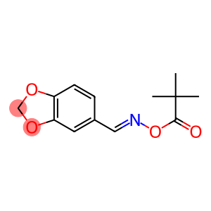 5-({[(2,2-dimethylpropanoyl)oxy]imino}methyl)-1,3-benzodioxole