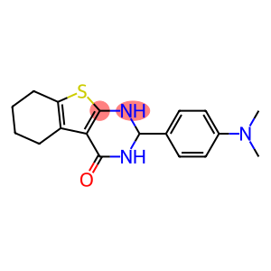 2-[4-(dimethylamino)phenyl]-1,2,3,4,5,6,7,8-octahydrobenzo[4,5]thieno[2,3-d]pyrimidin-4-one