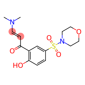 3-(dimethylamino)-1-[2-hydroxy-5-(morpholinosulfonyl)phenyl]-2-propen-1-one