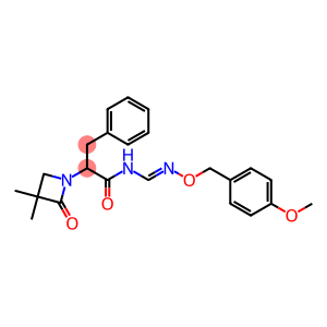 2-(3,3-dimethyl-2-oxo-1-azetanyl)-N-({[(4-methoxybenzyl)oxy]imino}methyl)-3-phenylpropanamide