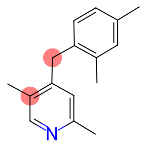 2,5-DIMETHYL-4-(2,4-DIMETHYLBENZYL)PYRIDINE