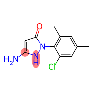 1-(2,4-Dimethyl-6-Chlorophenyl)-3-Amino-5-Pyrazolone