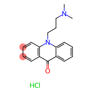 10-[3-(DIMETHYLAMINO)PROPYL]- 9-ACRIDANONE HYDROCHLORIDE