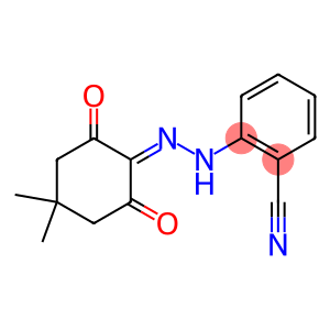 2-[2-(4,4-dimethyl-2,6-dioxocyclohexyliden)hydrazino]benzonitrile