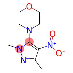 4-(1,3-dimethyl-4-nitro-1H-pyrazol-5-yl)morpholine