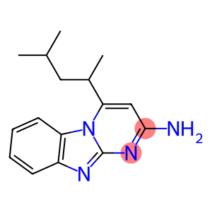 4-(1,3-dimethylbutyl)benzo[4,5]imidazo[1,2-a]pyrimidin-2-amine