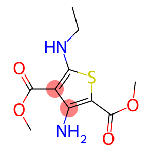 dimethyl 3-amino-5-(ethylamino)thiophene-2,4-dicarboxylate