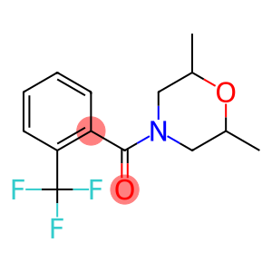 (2,6-dimethylmorpholino)[2-(trifluoromethyl)phenyl]methanone