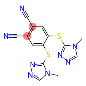 4,5-di[(4-methyl-4H-1,2,4-triazol-3-yl)thio]phthalonitrile