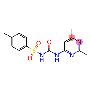 2,4-dimethyl-6-[({[(4-methylphenyl)sulfonyl]amino}carbonyl)amino]pyrimidine