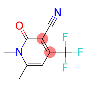 1,6-dimethyl-2-oxo-4-(trifluoromethyl)-1,2-dihydro-3-pyridinecarbonitrile