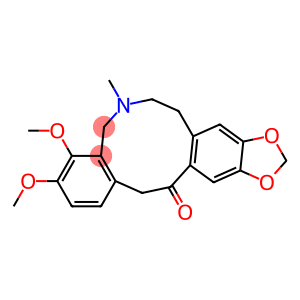 3,4-dimethoxy-6-methyl-5,6,7,8,14,15-hexahydrobenzo[c][1,3]dioxolo[4',5':4,5]benzo[g]azecin-14-one