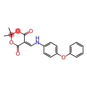 2,2-dimethyl-5-[(4-phenoxyanilino)methylene]-1,3-dioxane-4,6-dione