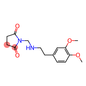 1-{[(3,4-dimethoxyphenethyl)amino]methyl}pyrrolidine-2,5-dione