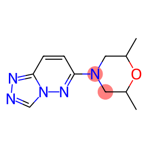 2,6-dimethyl-4-[1,2,4]triazolo[4,3-b]pyridazin-6-ylmorpholine