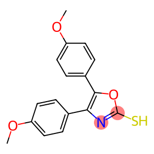 4,5-di(4-methoxyphenyl)-1,3-oxazole-2-thiol