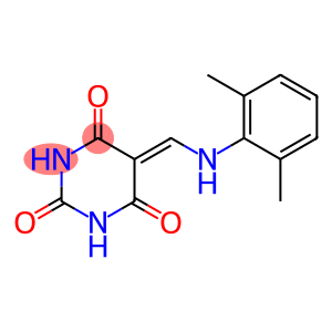 5-[(2,6-dimethylanilino)methylidene]hexahydropyrimidine-2,4,6-trione