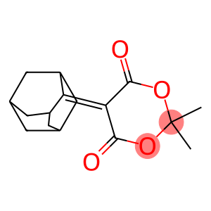 2,2-dimethyl-5-tricyclo[3.3.1.1~3,7~]dec-2-yliden-1,3-dioxane-4,6-dione