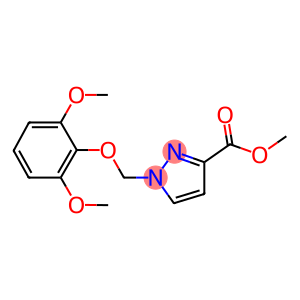 1-(2,6-DIMETHOXY-PHENOXYMETHYL)-1 H-PYRAZOLE-3-CARBOXYLIC ACID METHYL ESTER